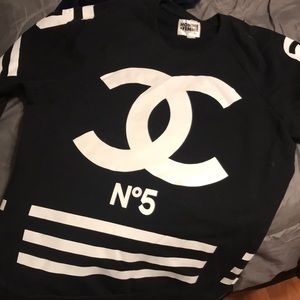 HOMME+FEMME Chanel hockey style jersey